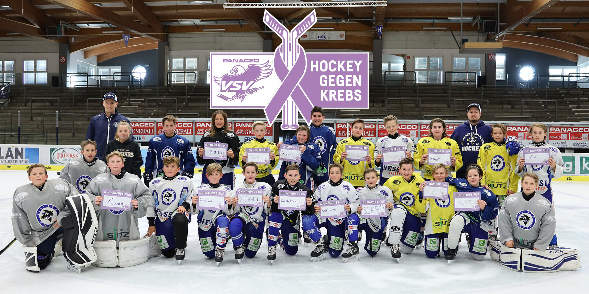 Hockey gegen Krebs VSV Juniors
